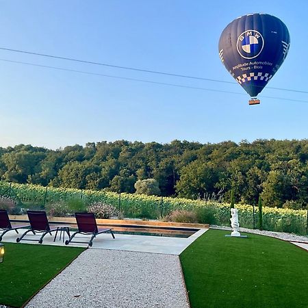 Sans Souci Bed And Breakfast Luxe Heated Pool And Restaurant Luzillé Екстериор снимка